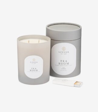 Linnea Relax Scented Candle In Tea Room Candle